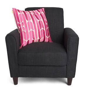 Trina Turk Palmdale Pink Embroidered Pillow New